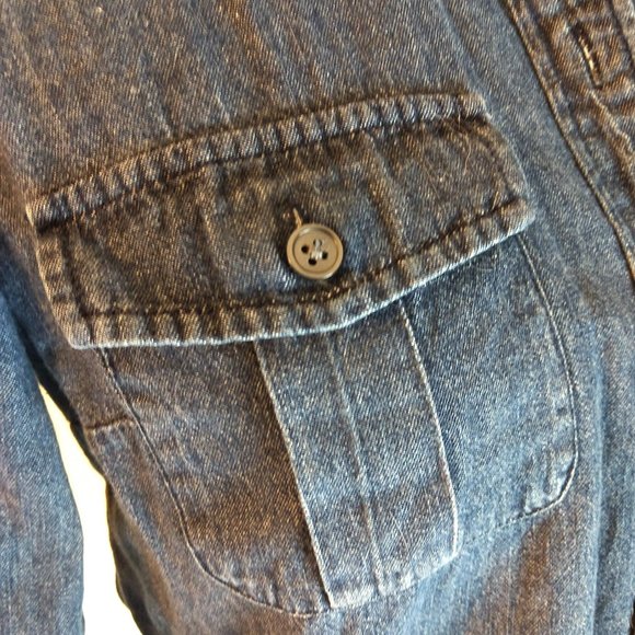 J Crew Denim Perfect Shirt - Picture 2 of 6